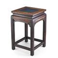 Grueby gustav stickley rare early yeddo plant stand with teninch tile no 11 eastwood ny ca 1900 unmarked 24 x 15 sq
