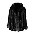 Parisien furs fox trimmed cape swing style with bakelite button closure 32 length provenance the estate of virginia graham international bids and bids issuing from the state of california may b