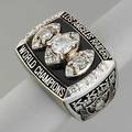 Super bowl xviii ring 1983 presented to kenny king los angeles raiders running back 14k wg with 23 brilliant cut diamonds approx 167 cts tw onyx table the table of ring embossed los angeles