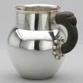 William spratling silver and rosewood pitcher taxco 19401944 bulbous with parrot handle hobnail handle juncture 1655 ot 6 18