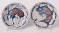 Pair of Chinese Porcelain Carp Plates