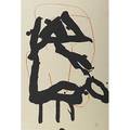 Robert motherwell american 19151991 beau geste vi 1989 lithograph in original cloth portfolio folder initialed and numbered hc 22 x 15 sheet publisher the artist literature engberg