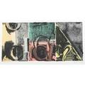 Jasper johns american b 1930 voices 2 1982 lithograph in colors signed dated and numbered printers proof 24 15 78 x 23 sheet irregular publisher ulae new york provenance private