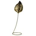 Tommaso barbi brass floor lamp italy 1970s unmarked 69 x 21
