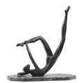 Doris porter caesar american 1892  1971 untitled bronze on marble base 25 high 26 with base provenance private collection