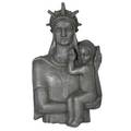 Boris lovetlorski american 1894  1973 columbia and child the manila war memorial ca 1955 cast aluminum signed lovetlorski 50 12 high provenance private collection new york note