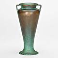 Clewell bronze urn with verdigris patina canton oh etched cw clewell 602220 9 x 4 12