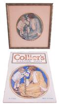 Colliers Easter 1904 Catalog  HandColored Print