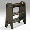 Stickley brothers rare book rack no 4704 grand rapids mi ca 1905 unmarked 30 x 29 x 12