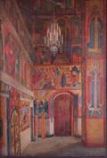 N Borisov Cathedral of the Annunciation Oil