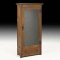 Roycroft rare gun cabinet east aurora ny ca 1905 carved roycroft and casper whitney 61 12 x 29 14 x 14 provenance ark antiques new haven ct published eckardt allison m living wi