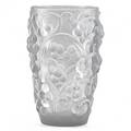 Lalique raisin vase in frosted glass france ca 1928 m p 445 no 1032 etched r lalique france 6 x 3 12 dia