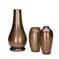 Clewell three copperclad vases all signed tallest 10 12