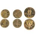 American gold commemorative coins three 1984 proof 10 olympic 1986 proof 5 liberty and 1987 proof 5 bicentennial of the constitution