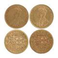 Two canadian gold ten dollar coins