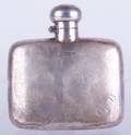 Sterling Silver Monogrammed Flask