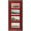 Jack phillips autographs titanic radio operator four framed postcards written to his sister miss e phillips 19061907 framed all signed jack 20 x 9 14