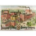 Eberhardt  ober brewing co poster chromolithograph poster ca1890 32 x 46