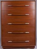 Widdicomb Walnut Chest of Drawers MidCentury