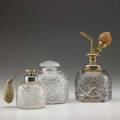 Lalique three epines perfume bottles 20th c all marked tallest 5