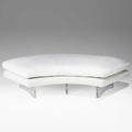 Vladimir kagan vladimir kagan designs inc omnibus bench usa 1970s upholstery acrylic unmarked 20 x 88 x 41 depth of seat 32