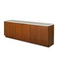Florence knoll knoll associates custom cabinet usa 1960s laminate and walnut unmarked 32 12 x 96 x 20