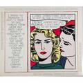 Contemporary posters five posters framed and prints ramon santiago19432001 roy lichtenstein 19231997 peter max b 1937 a jones 20th c all framed largest 37 x 23 12 sight