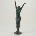 Joseph kiselewski american 19011986 untitled bronze sculpture of nude signed with foundry mark roman bronze works ny 12 34 high