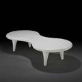Marc newson cappellini oregone table italy 1990s gelcoated fiberglass labeled 15 x 53 12 x 27 12
