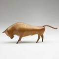 Franz hagenauer werkstatte hagenauer carved fruitwood bull figurine austria 1920s stamped franzmade in vienna austriahagenauer wien with hagenauer mark 4 x 11 x 2 34