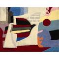 After max papart 19111994 wool tapestry france 1980 signed and dated in design 40 x 50