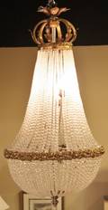 French Basket Chandelier