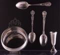 Sterling Silver Spoons Bowl  Cordial Five 5