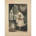 Louis icart french 18881950 color etching and aquatint mimi signed numbered and stamped 26 x 18 78 published by les graveurs modernes paris