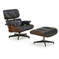 Charles eames 1907  1978 ray eames 1912  1988 herman miller lounge chair and ottoman no 670 and 671 zeeland mi 1950s rosewood leather enameled aluminum enameled steel rubber chair