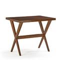 Pierre jeanneret 1896  1967 teak library table from the chandigarh administrative buildings franceindia 1950s unmarked 30 x 36 x 24 literature le corbusier pierre jeanneret the indian a