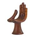 Pedro friedeberg b 1937 hand chair mexico 1960s laminated and carved mexican mahogany unmarked 34 12 x 19 x 21 12 note complete with certificate of authenticity