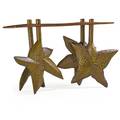 Wendell castle b 1932 exceptional starfish console table quest scottsville ny 1995 chipcarved walnut cracklelacquered wood signed and dated 45 x 74 x 26 provenance original owners