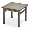 Philip laverne 1908  1988 kelvin laverne b 1936 kuan su side table new york 1960s etched and patinated bronze pewter paper label 16 x 18 14 sq