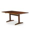 George nakashima 1905  1990 nakashima studios trestle dining table new hope pa 1964 walnut rosewood unmarked 29 x 72 x 37 12 provenance available copy of original order card and lett
