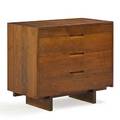 George nakashima 1905  1990 nakashima studios walnut four drawer dresser new hope pa 1965 signed with client name 32 x 36 x 20 provenance available copy of original order card