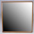Walnut Frame MidCentury Wall Mirror