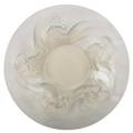 Calypso charger opalescent glass france 1950s m p 306 no 413 etched lalique france 2 x 14 12
