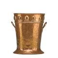 Style of gustav stickley hammered and wrought copper wine cooler ca 1910 unmarked 12 12 x 11 12