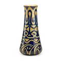 Shearwater rare and exceptional vase decorated with stylized plant motifs ocean springs ms 1930s40s unmarked 10 x 4 12