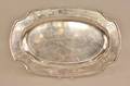 A Sterling Silver Oval Tray