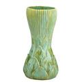 Tiffany studios fine and rare glazed favrile pottery vase mossy green glaze new york ca 1910 incised lct etched p1157 lc tiffany favrile pottery 11 x 6 literature eidelberg tiffany favr