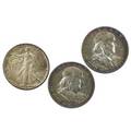 Us 50c and 25c coins 124 including 1925 stone mountain 50c 40 bu most gem 1959 25c 19251964 many high grade