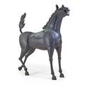 Victor delfin peruvian b 1927 life sized bronze sculpture of a horse signed 96 x 93 x 26