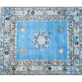 Moroccan three roomsize wool area rugs 1970s all tagged blue 115 x 81 pattern 100 x 90 white 117 x 80